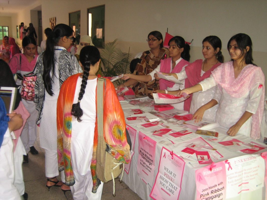 Stall-at-Lahore-University-of-Management-Sciences-to-create-awareness-regarding-Breast-Cancer-2-2048x1365