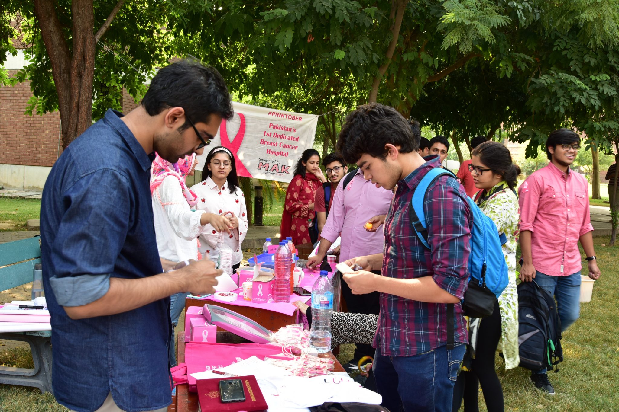 Stall-at-Lahore-University-of-Management-Sciences-to-create-awareness-regarding-Breast-Cancer-2-2048x1365