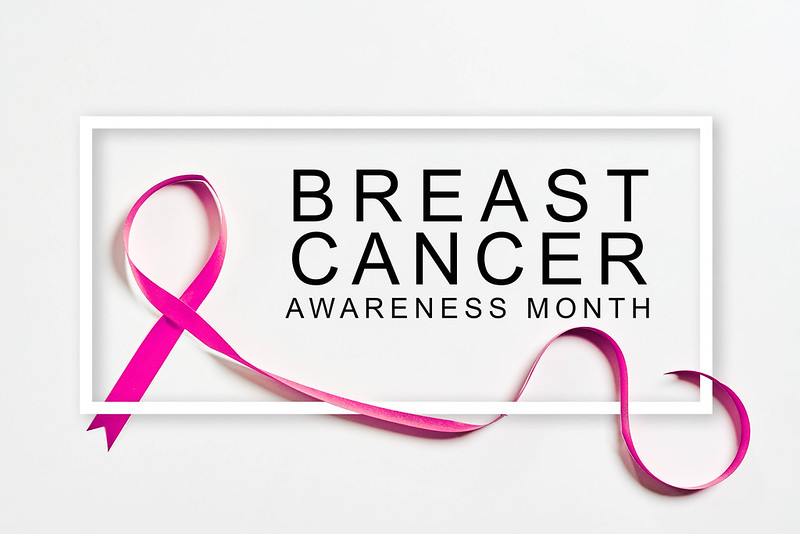 What is the purpose of breast cancer awareness month?