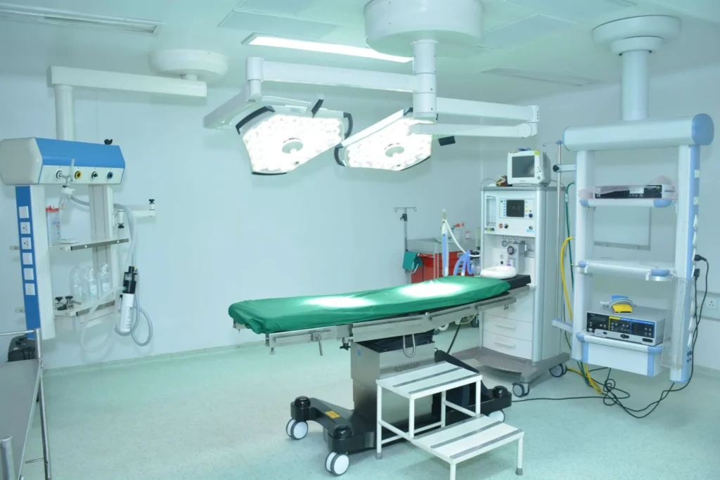 surgical ward at pink ribbon hospital